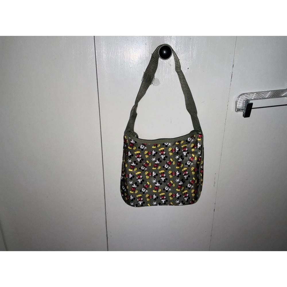 Mickey Mouse Disney Purse Green With Mickey Mouse‎ A Little Girls Delight 11 X 8